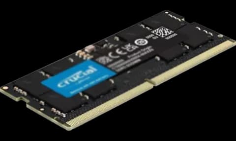 رم لپ تاپ 16 گیگابایت Crucial مدل CB16GS4800 DDR5 4800MHz CL40