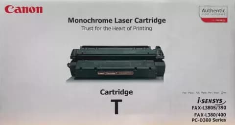تونر کارتریج مشکی طرح اصلی CANON مدل T