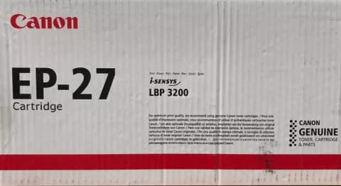 کارتریج تونر مشکی طرح اصلی Canon مدل EP-27