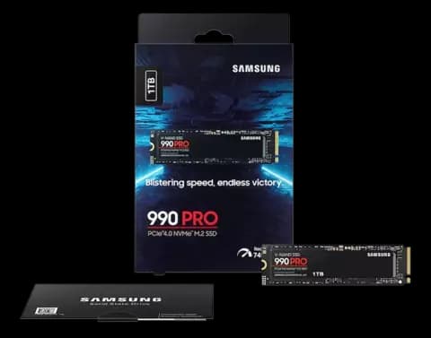 حافظه SSD اینترنال 1 ترابایت Samsung مدل 990 PRO NVMe M.2