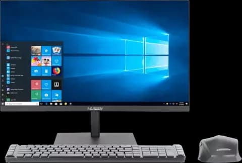 آل این وان (ALL IN ONE) 8 گیگابایت 1 ترابایت 120 گیگابایت 21.5 اینچ Green مدل  GX22S-i318S