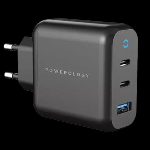 شارژر دیواری POWEROLOGY مدل  P65PDWEUBK