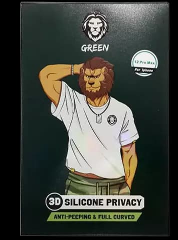 محافظ صفحه نمایش Green Lion مدل Silicone privacy مناسب برای iPhone 12 / 12 Pro