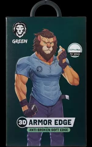 محافظ صفحه نمایش Green Lion مدل Armor Edge مناسب برای iPhone 12 Pro Max