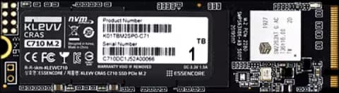 حافظه SSD اینترنال 1 ترابایت KLEVV مدل  CRAS C710 NVMe M.2