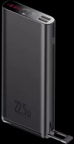پاور بانک 20000 میلی‌آمپر ساعت Baseus مدل  Starlight Digital Display