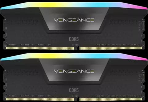 رم دسکتاپ (32GB*2) 64 گیگابایت Corsair مدل VENGEANCE RGB DDR5 5600MHz