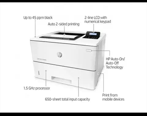 پرینتر تک کاره لیزری HP مدل LaserJet Pro M501DN