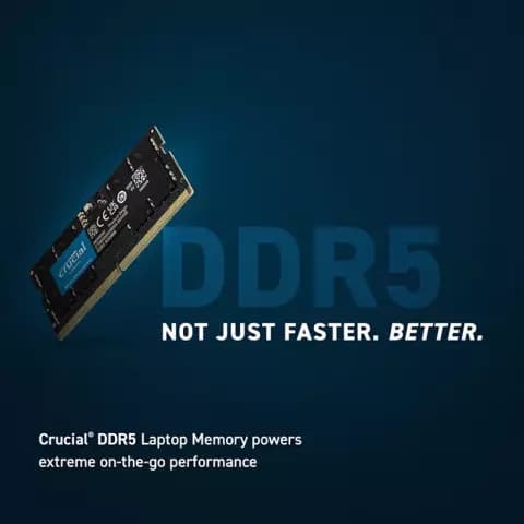 رم لپ تاپ 8 گیگابایت Crucial مدل CT8G48C40S5 DDR5 4800MHz