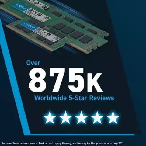 رم لپ تاپ 8 گیگابایت Crucial مدل CT8G48C40S5 DDR5 4800MHz
