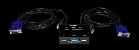 سوییچ 2 پورت D-LINK KVM مدل KVM-221