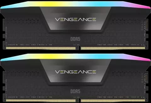 رم دسکتاپ (16GB*2) 32 گیگابایت Corsair مدل VENGEANCE RGB DDR5 5600MHz