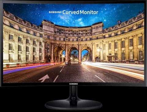 مانیتور منحنی 24 اینچ Samsung مدل C24F390FHM
