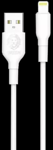 کابل شارژ 3 متری USB به Lightning گرین لاین مدل GNCIPH2WH