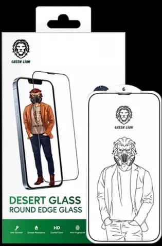 محافظ صفحه نمایش Green Lion مدلDesert Glass مناسب برای iPhone 13 / 13 Pro