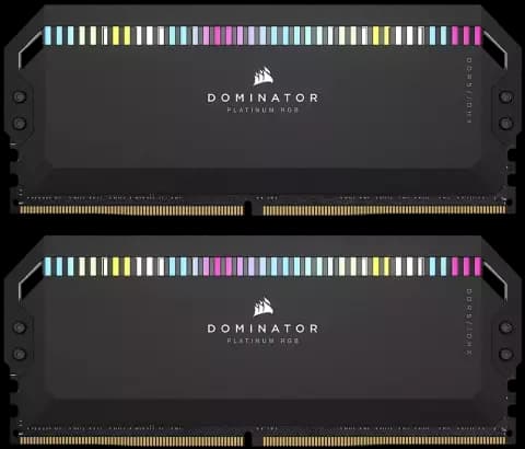 رم دسکتاپ (16GB*2) 32 گیگابایت Corsair مدل DOMINATOR PLATINUM RGB DDR5 6000MHz