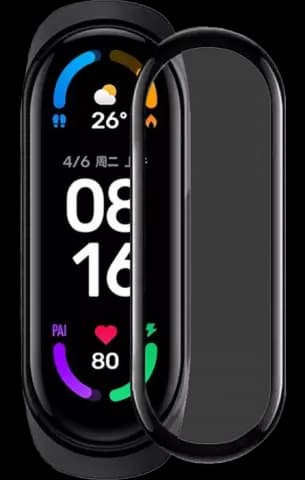 محافظ صفحه نمایش سرامیکی مچ بند هوشمند Xiaomi Mi Band 6