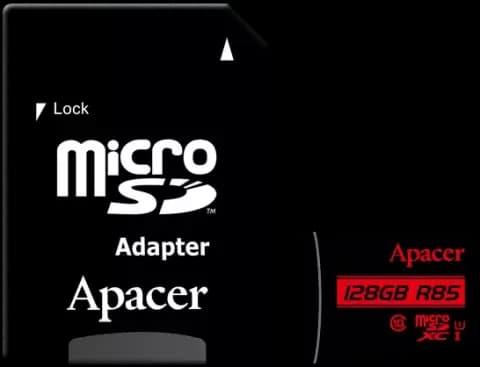 مموری کارت 128 گیگابایت Apacer همراه با آداپتور