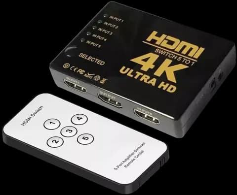 سوییچ HDMI 4K پنج پورت D-NET