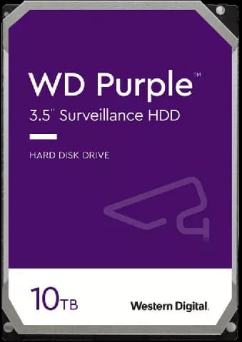 هارد اینترنال 10 ترابایت WD مدل Purple Pro Surveillance WD101PURP 