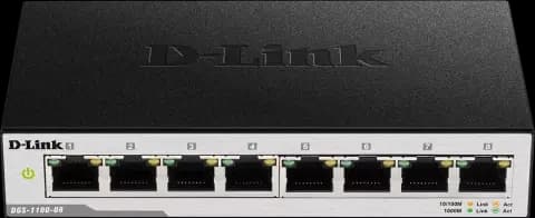 سوییچ 8 پورت D-Link مدل DGS-1100-08