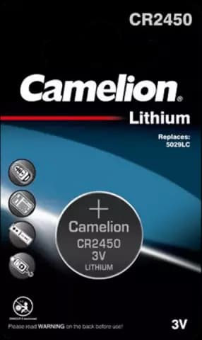 باتری سکه ای Camelion مدل Lithium CR2450-BP1