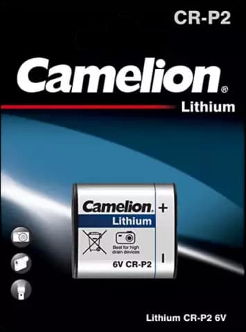 باتری ریموت کنترل Camelion مدل Lithium CR-P2-BP1