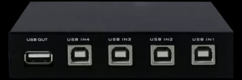 دیتا سوییچ دستی 4 پورت V-NET
