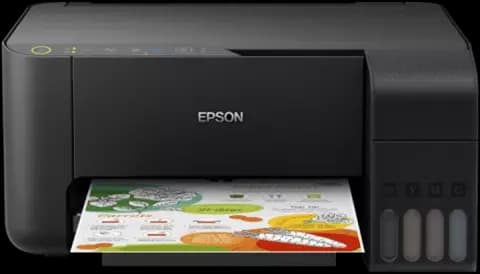 پرینتر سه کاره جوهر افشان رنگی EPSON مدل L3150