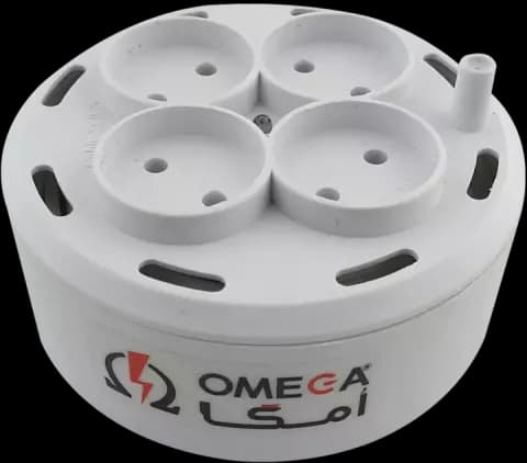 چند راهی برق 4 خانه OMEGA