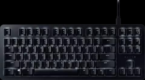کیبورد سیمی گیمینگ Razer مدل BlackWidow Lite با سوییچ نارنجی