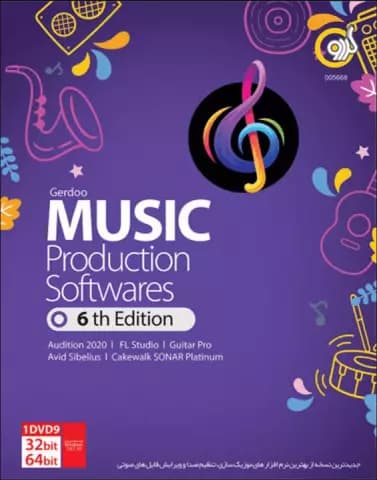 نرم افزار MUSIC PRODUCTION 6TH EDITION نسخه 32 و 64 بیتی شرکت گردو