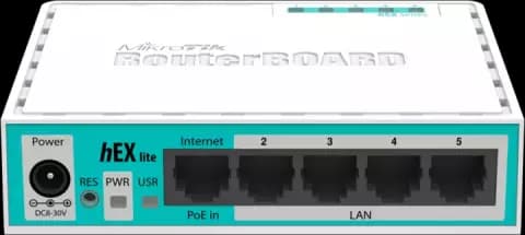 روتر شبکه  Mikrotik مدل  hEX lite