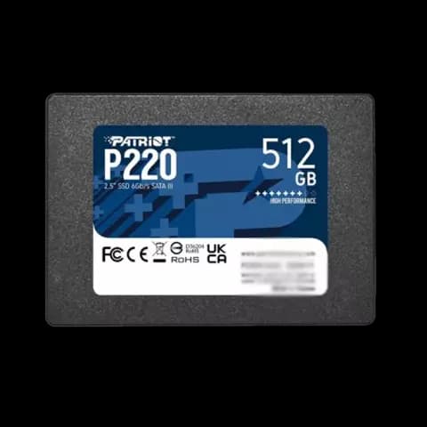 حافظه SSD اینترنال 512 گیگابایت Patriot مدل  P220