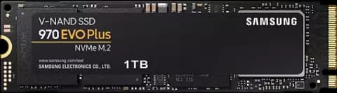 حافظه SSD اینترنال 1 ترابایت Samsung مدل  970 EVO PLUS NVME M.2