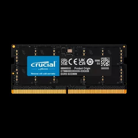رم لپ تاپ 32 گیگابایت Crucial مدل CT32G56C46S5 DDR5 5600MHz