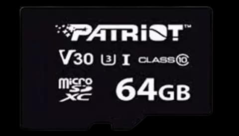 مموری کارت 64 گیگابایت Patriot مدل VX Series microSDXC کلاس 10 استاندارد UHS-I U3