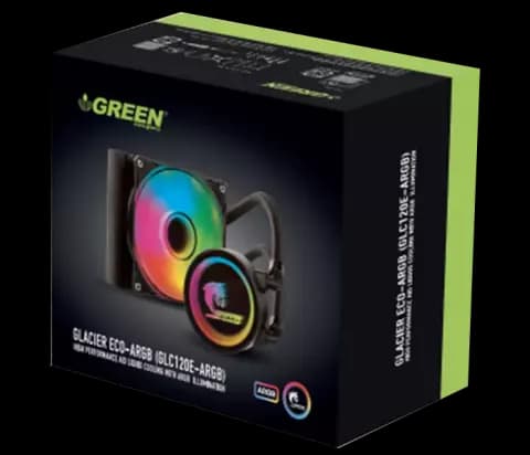 خنک کننده پردازنده  Green مدل GLACIER ECO GLC120E-ARGB