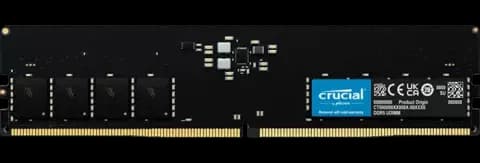 رم دسکتاپ (32GB*1) 32 گیگابایت Crucial مدل CT32G52C42U5 DDR5 5200MHz