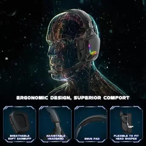 هدست سیمی گیمینگ Onikuma مدل K20