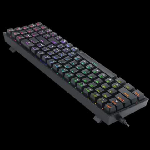 کیبورد سیمی گیمینگ Redragon مدل Pollux K628 RGB با سوییچ قرمز