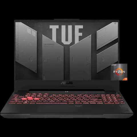 لپ تاپ گیمینگ 17.3 اینچ Asus مدل TUF Gaming A17 FA707NU (کاستوم شده)