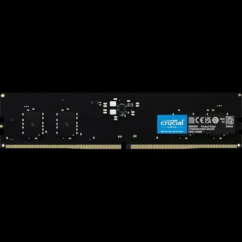 رم دسکتاپ (8GB*1) 8 گیگابایت Crucial مدل CB8GU4800 DDR5 4800MHz