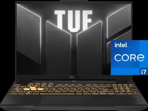 لپ تاپ گیمینگ 16 اینچ Asus مدل TUF Gaming F16 FX607JU-N3124 (i7 13650HX-16GB-512GB SSD-RTX4050-WUXGA-Backlight)