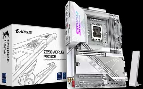 مادربرد  GIGABYTE مدل  Z890 AORUS PRO ICE DDR5