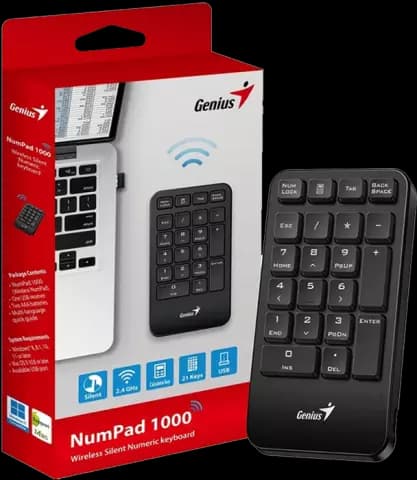 کیبورد عددی GENIUS مدل NUMPAD 1000