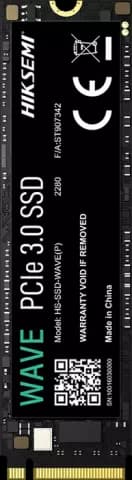 حافظه SSD اینترنال 256 گیگابایت Hiksemi مدل WAVE (P) NVME M.2