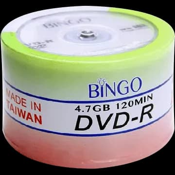 دی وی دی خام BINGO مدل DVD-R 16X