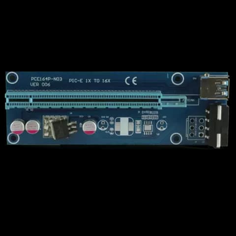 رایزر گرافیک PCI-E 1X به 16X مدل VER 006