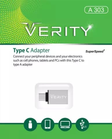 تبدیل TYPE C به VERITY USB3.0 مدل A303